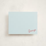 "Lasso Rodeo" - Personalized Stationery Cards in Bandana by Megan Davis - Front