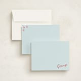 "Lasso Rodeo" - Personalized Stationery Cards in Bandana by Megan Davis - Assembled