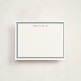 "Sullivans" - Personalized Stationery Cards in Tide by Megan Davis - Front