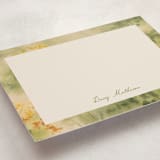 "Wildflower Meadow" - Personalized Stationery Cards in Spring by Holly Whitcomb - Detail