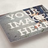 "Portrait" - Personalized Stationery Cards in White by Minted - Detail