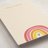 "Cheerful" - Personalized Stationery Cards in Buttercup by Jessica Williams - Detail