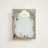 "Winnie the Pooh in the Wood" - Personalized Stationery Cards in Sky Blue by Becky Nimoy - Front