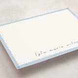 "Coastal" - Personalized Stationery Cards in Sky by letterfix - Detail