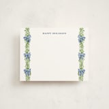 "Plaid bows" - Personalized Stationery Cards in Frosted by Sarah Knight - Front