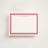 "Colorful Wishes" - Personalized Stationery Cards in Gumdrop by Alston Foster - Front