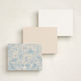 "Vintage Toys" - Personalized Stationery Cards in Pond by Creo Study - Back of Card Options