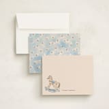 "Vintage Toys" - Personalized Stationery Cards in Pond by Creo Study - Assembled