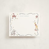 "Circus" - Personalized Stationery Cards in Sky by Pati Cascino - Front
