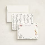 "Circus" - Personalized Stationery Cards in Sky by Pati Cascino - Assembled