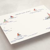 "Vespucci" - Personalized Stationery Cards in Pier by Pati Cascino - Detail