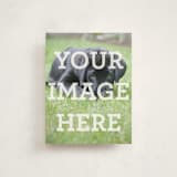 "The Big Picture" - Personalized Stationery Cards in White by Minted - Front