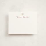 "Sportsy Baseball" - Personalized Stationery Cards in Ice by Teju Reval - Front