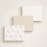 "Sportsy Baseball" - Personalized Stationery Cards in Ice by Teju Reval - Back of Card Options