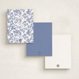 "Toile" - Personalized Stationery Cards in Provincial by Jenna Holcomb - Back of Card Options