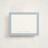 "August" - Personalized Stationery Cards in Sky by Nicoletta Savod - Front