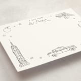 "iconic nyc" - Personalized Stationery Cards in Haze by Sarah Curry - Detail