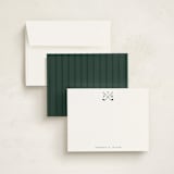 "Golf pro monogram" - Personalized Stationery Cards in Forest by Stacey Meacham - Assembled