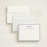 "Fishy" - Personalized Stationery Cards in River by Erin German - Assembled