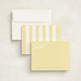 "Ciao" - Personalized Stationery Cards in Limoncello by Tamara Hilje - Assembled