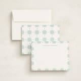 "Daydreaming" - Personalized Stationery Cards in Ocean by Alston Foster - Assembled