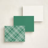 "On the Green" - Personalized Stationery Cards in Grass by Pinky Diamond Studio - Back of Card Options