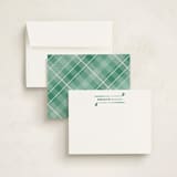 "On the Green" - Personalized Stationery Cards in Grass by Pinky Diamond Studio - Assembled
