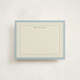 "Polka Dot Frame" - Personalized Stationery Cards in Garden by Robert and Stella - Front