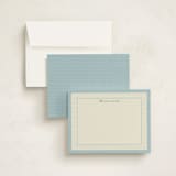 "Polka Dot Frame" - Personalized Stationery Cards in Garden by Robert and Stella - Assembled