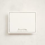 "Rosewood" - Personalized Stationery Cards in Ivy by Adelyn T. - Front