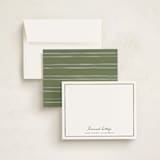 "Rosewood" - Personalized Stationery Cards in Ivy by Adelyn T. - Assembled