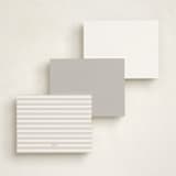 "from the desk" - Personalized Stationery Cards in Vintage by Maja Cunningham - Back of Card Options