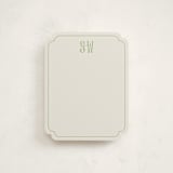 "Blooming Letters" - Personalized Stationery Cards in Spring by Alize Cetintas Kure - Front