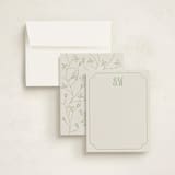 "Blooming Letters" - Personalized Stationery Cards in Spring by Alize Cetintas Kure - Assembled