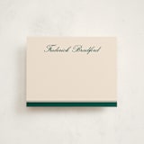 "tokoroten" - Personalized Stationery Cards in Peacock by chocomocacino - Front