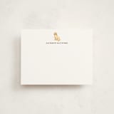 "Cockapoo" - Personalized Stationery Cards in Truffle by Sarah Knight - Front