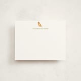 "Golden Retriever" - Personalized Stationery Cards in Clover by Sarah Knight - Front