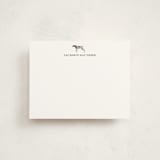 "German Shorthaired Pointer" - Personalized Stationery Cards in Truffle by Baumbirdy - Front