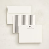 "German Shorthaired Pointer" - Personalized Stationery Cards in Truffle by Baumbirdy - Assembled