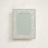 "fable" - Personalized Stationery Cards in Sage by Karidy Walker - Front
