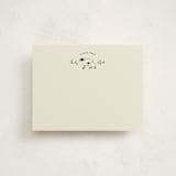 "Flock & Field" - Personalized Stationery Cards in Ink by Sarah Rosenthal - Front