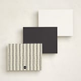 "Flock & Field" - Personalized Stationery Cards in Ink by Sarah Rosenthal - Back of Card Options