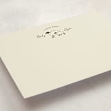 "Flock & Field" - Personalized Stationery Cards in Ink by Sarah Rosenthal - Detail