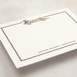 "CANINO" - Personalized Stationery Cards in Sky by Pati Cascino - Detail