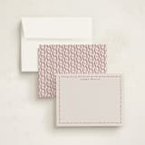 "Starry Wonder" - Personalized Stationery Cards in Marshmallow by Alston Foster - Assembled