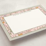 "Bird and Bough" - Personalized Stationery Cards in Petal by Jenna Holcomb - Detail