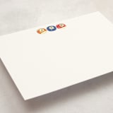 "Billiard Birthday" - Personalized Stationery Cards in Cotton by Susan Zinader - Detail
