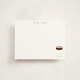"Espresso Martini" - Personalized Stationery Cards in Chocolate by Baumbirdy - Front