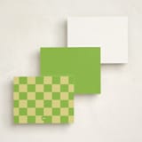 "Martini" - Personalized Stationery Cards in Lime by chocomocacino - Back of Card Options