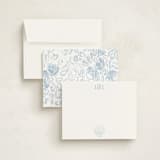 "Seashell " - Personalized Stationery Cards in Shell by Shiny Penny Studio - Assembled